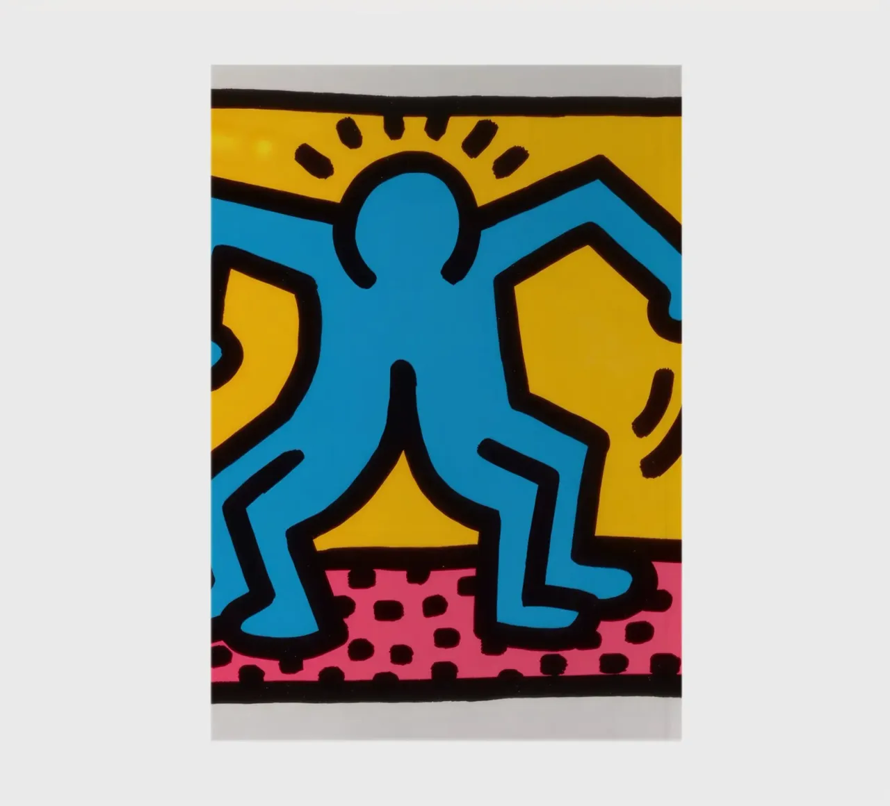 Keith Haring Pop Shop II Dancing Pop Art notebook by ClubArt