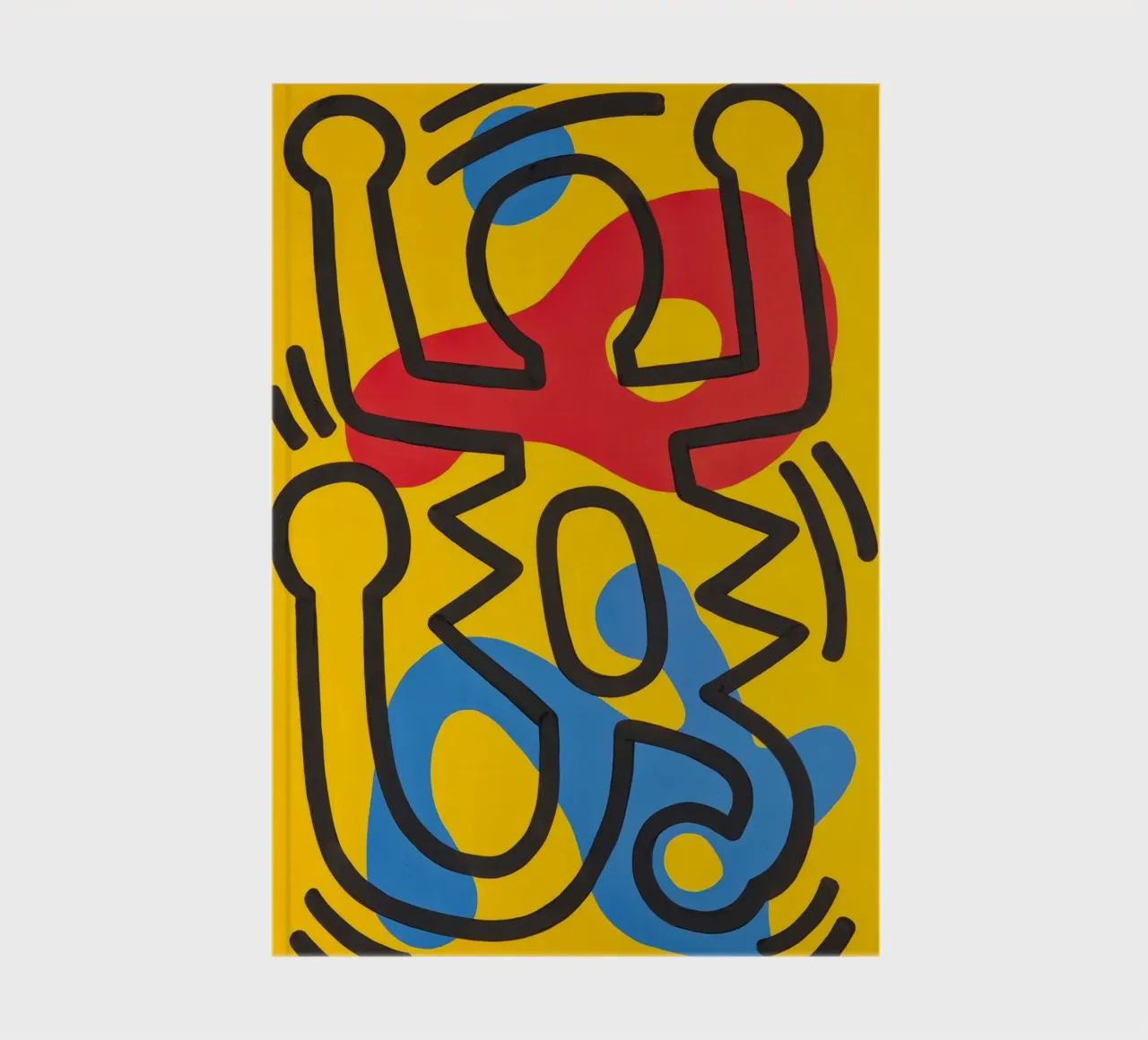 Keith Haring Untitled Abstract Pop Art notebook by ClubArt