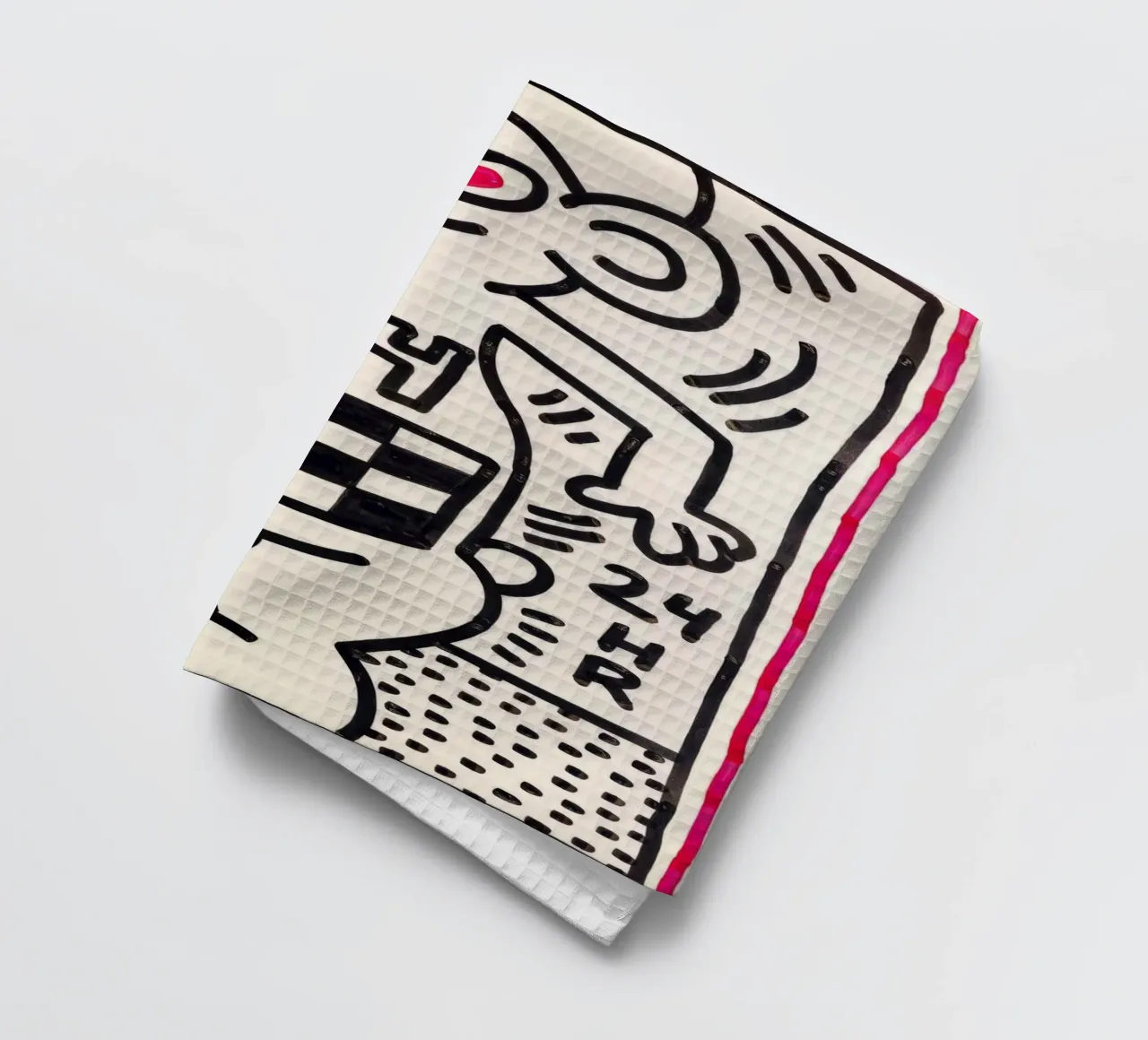 Keith Haring Le Mans 24h Pop Art Print torchon de ClubArt