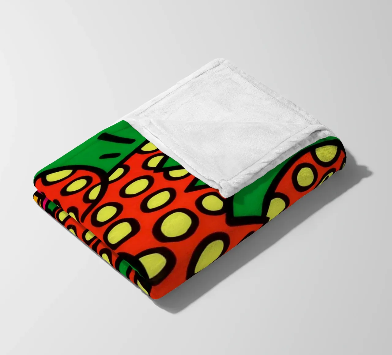 Keith Haring Die Fruchtbarkeits-Suite Pop Art Fleecedecke von ClubArt