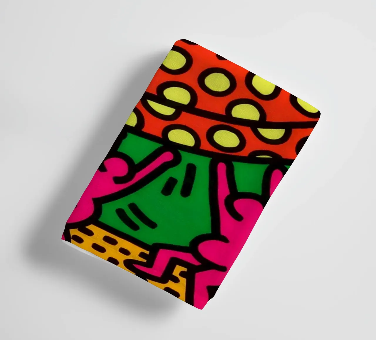 Keith Haring De vruchtbaarheidssuite Pop Art badhanddoek van ClubArt