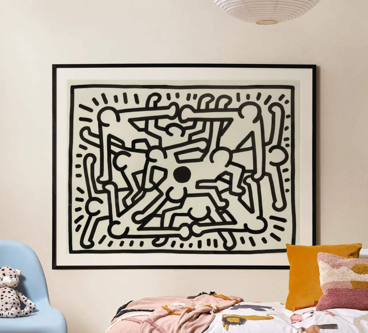 Keith Haring Untitled Abstract Pop Art poster by ClubArt