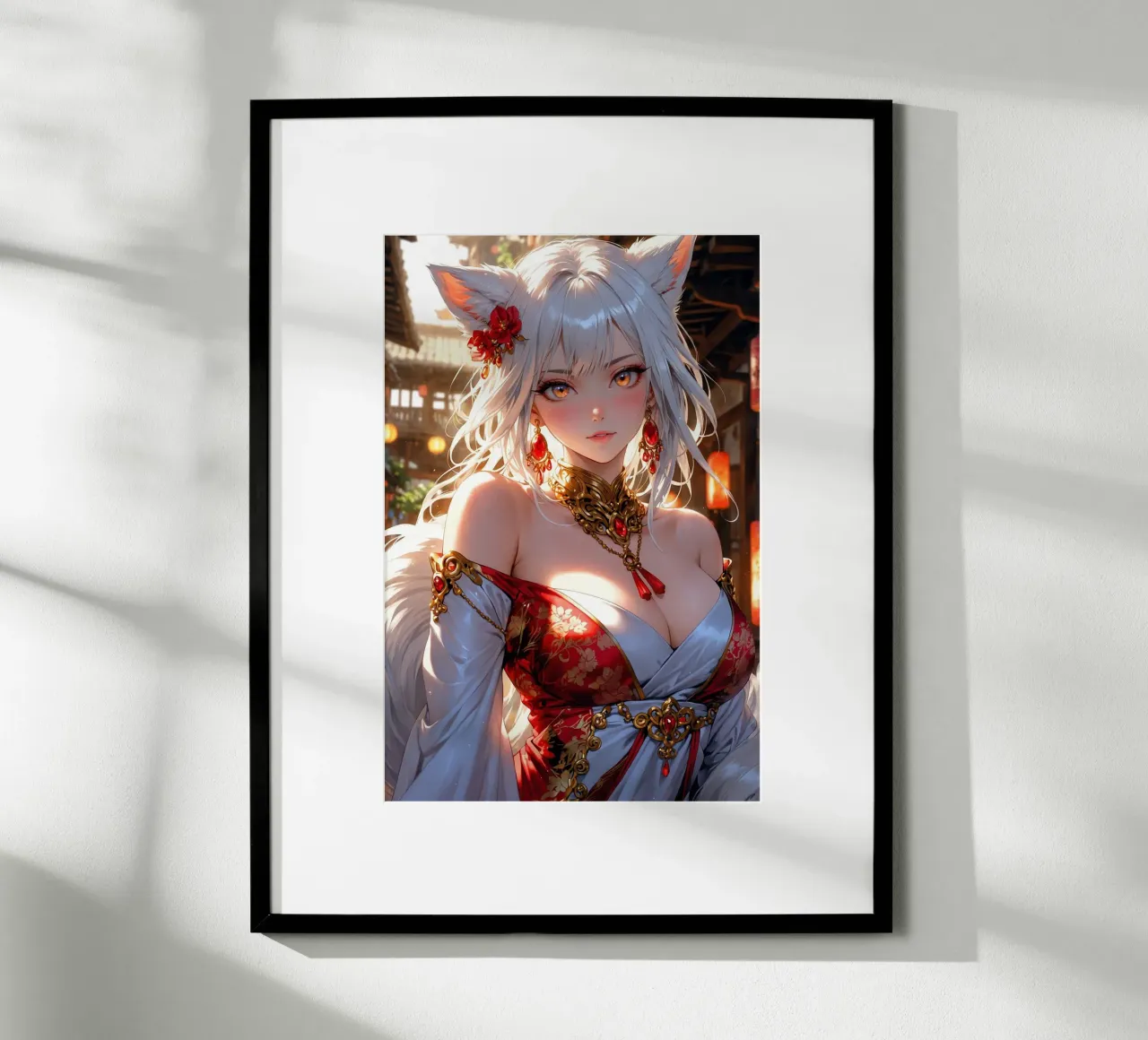 Bella ragazza Anime poster da Voxel Visionaries