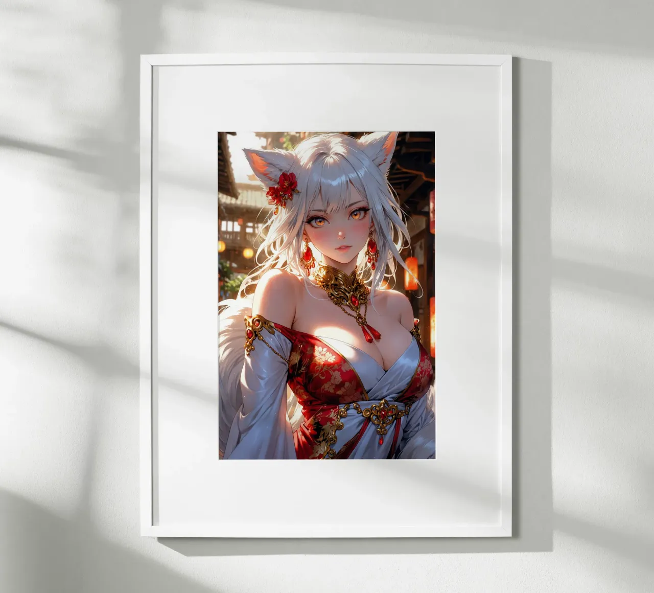 Bella ragazza Anime poster da Voxel Visionaries