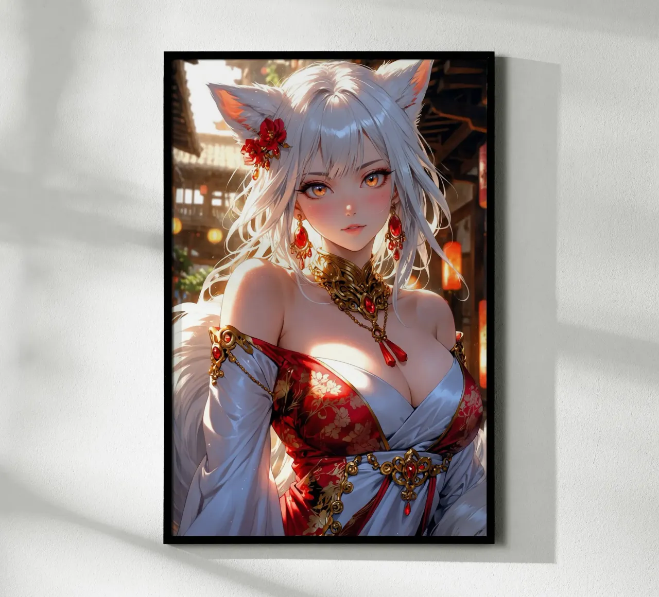 Bella ragazza Anime poster da Voxel Visionaries