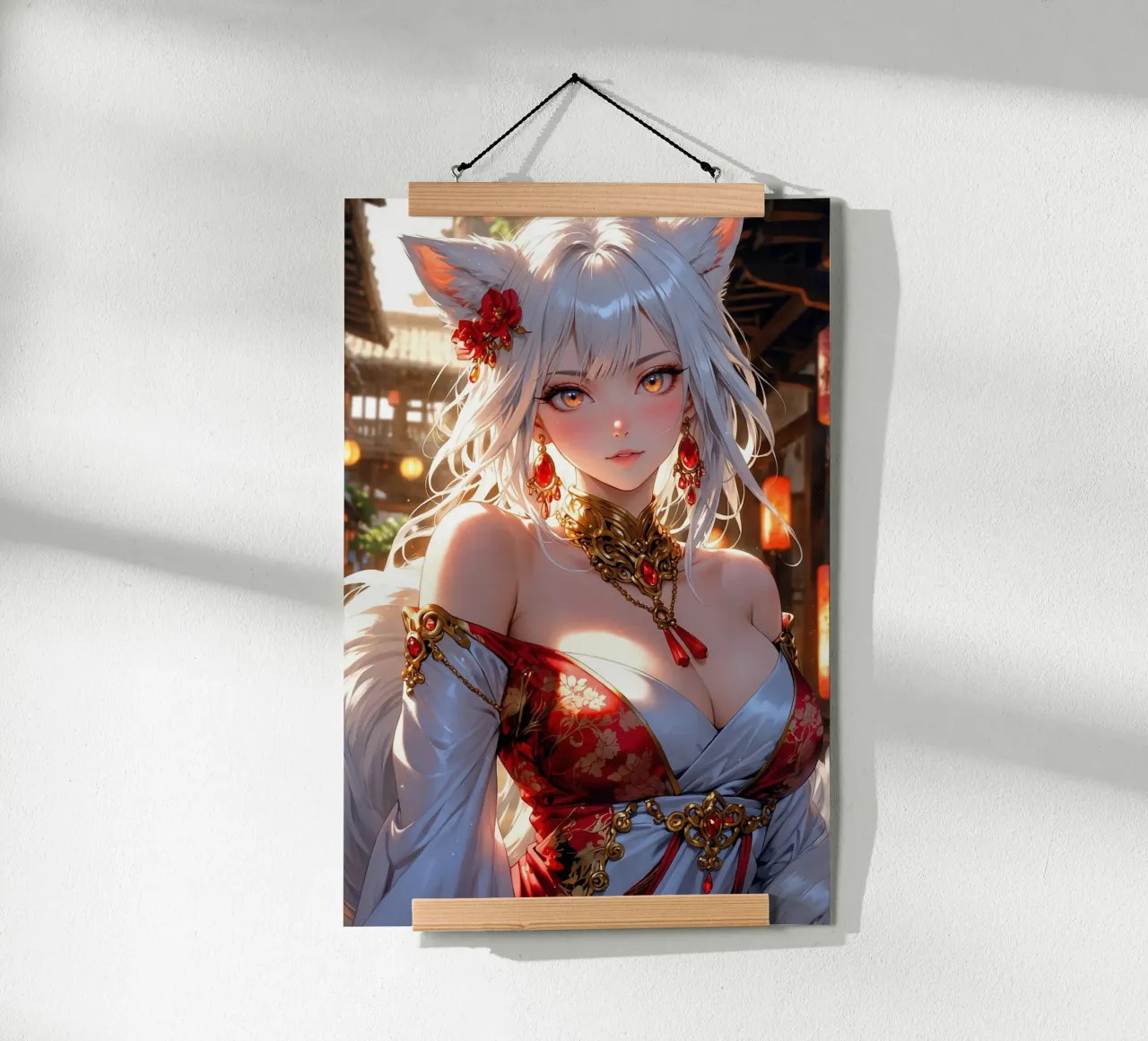 Bella ragazza Anime poster da Voxel Visionaries