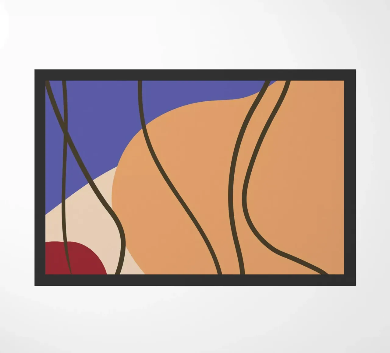 Abstract | Poster | Art  | Minimalist Decor | Organic Shapes zerbino da PrintCessStudio