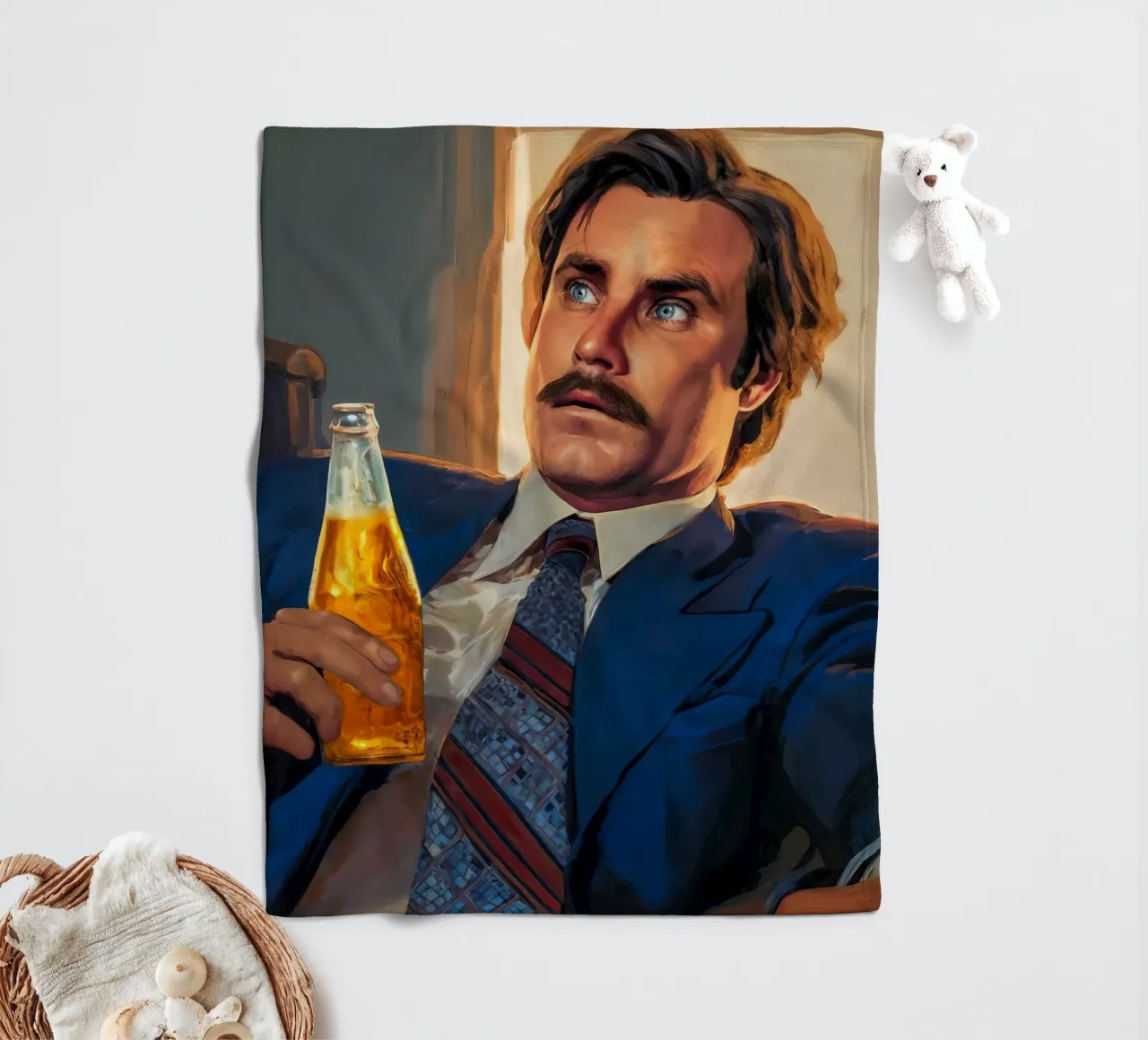 That Escalated Quickly Meme Art coperta in pile da Lootprint
