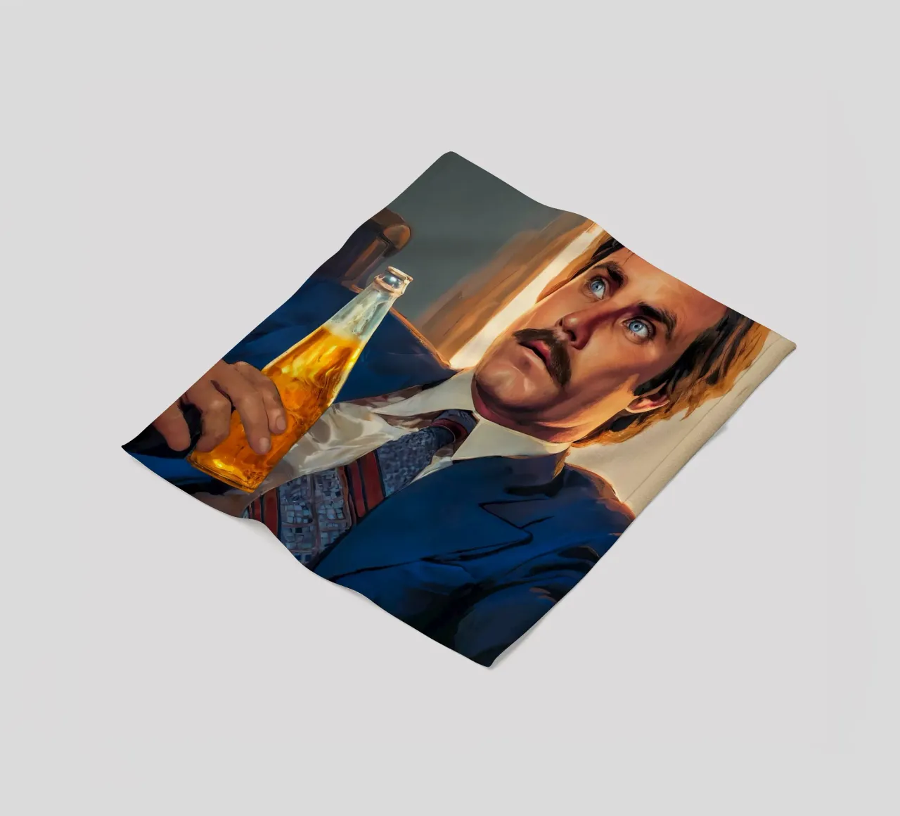 That Escalated Quickly Meme Art coperta in pile da Lootprint