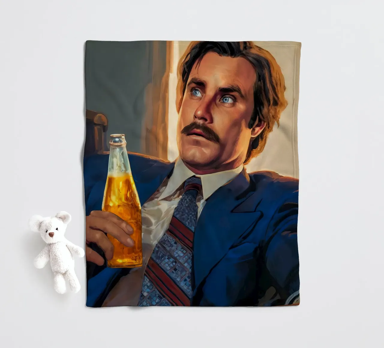 That Escalated Quickly Meme Art coperta in pile da Lootprint