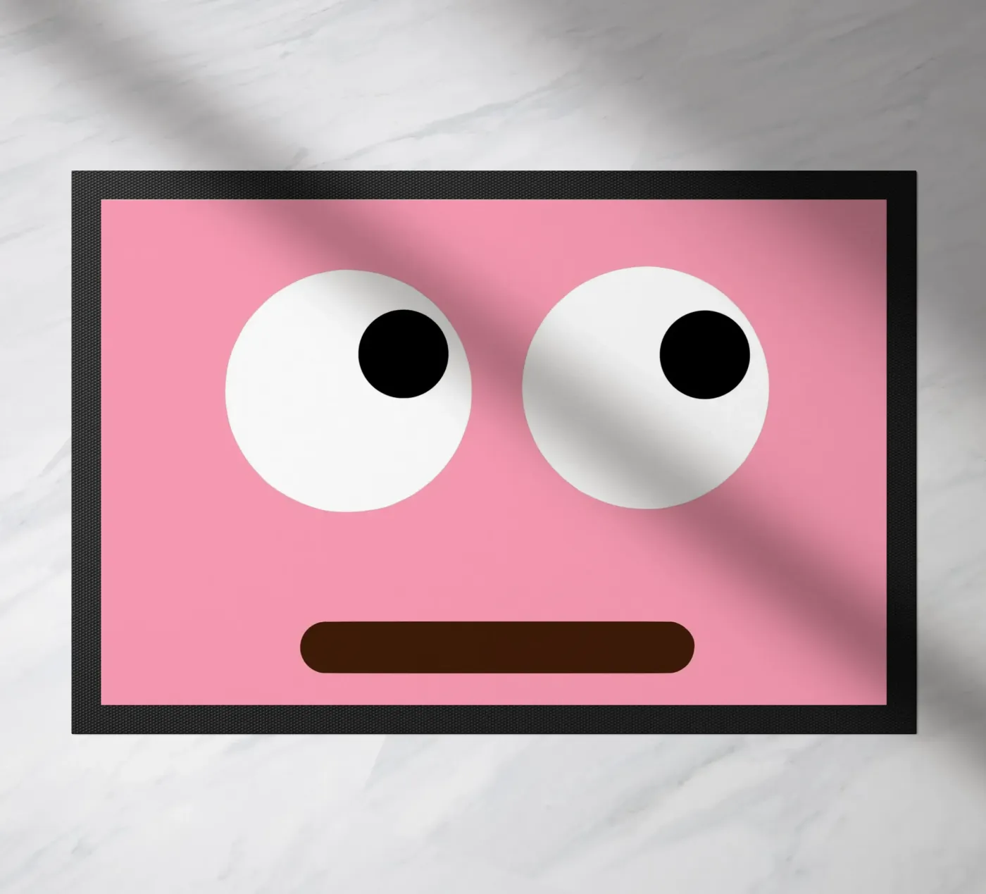 Nursery faces doormat by Little Dean