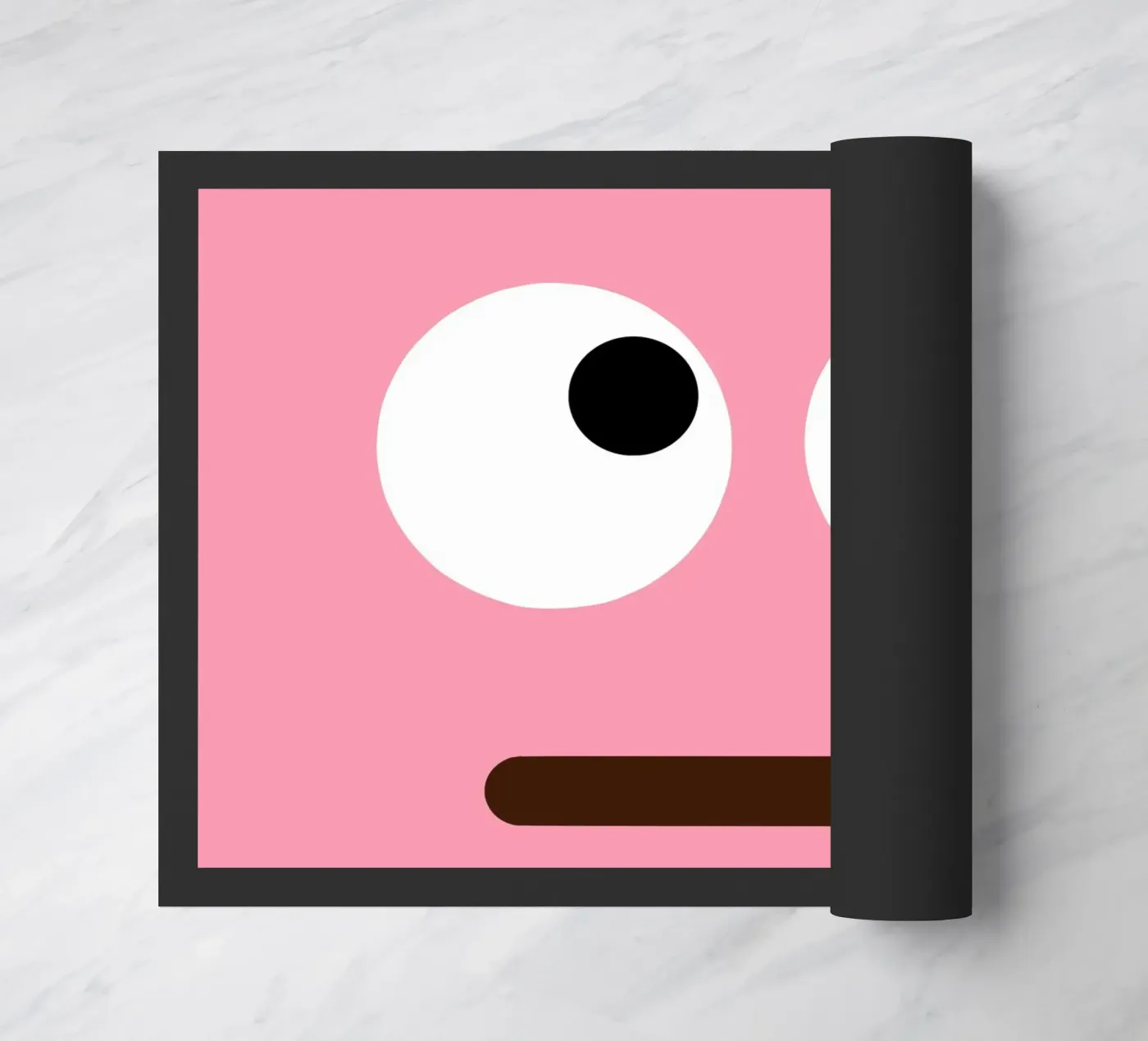 Nursery faces doormat by Little Dean