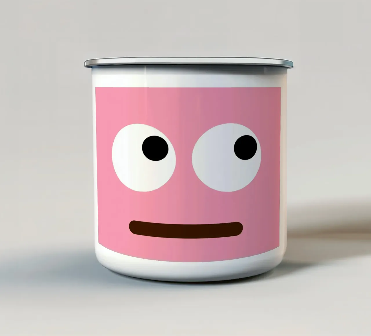 Facce da asilo nido tazza in smalto da Little Dean