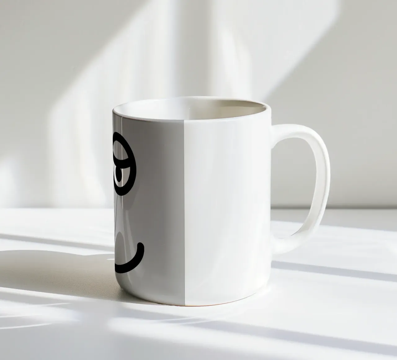Facce da asilo nido 02 tazza in ceramica da Little Dean