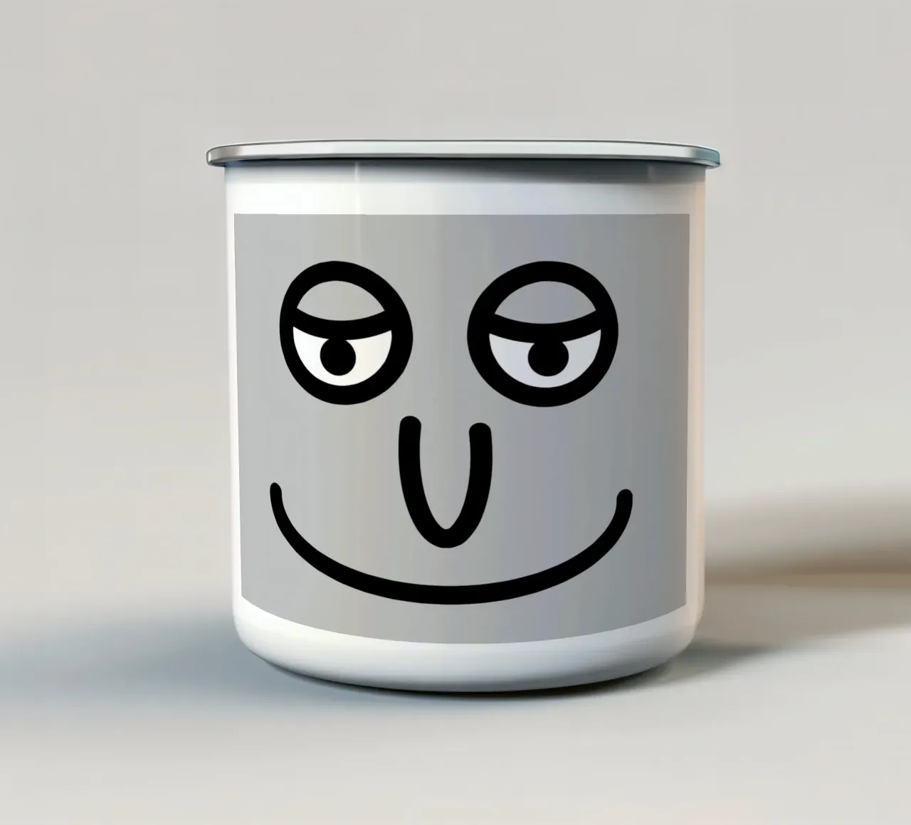 Facce da asilo nido 02 tazza in smalto da Little Dean