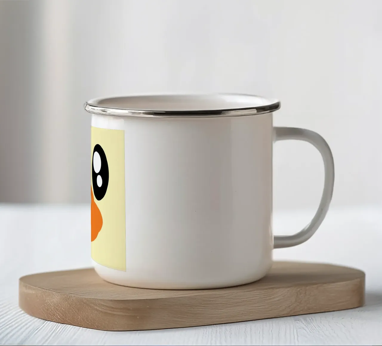 L'asilo nido affronta 05 tazza in smalto da Little Dean
