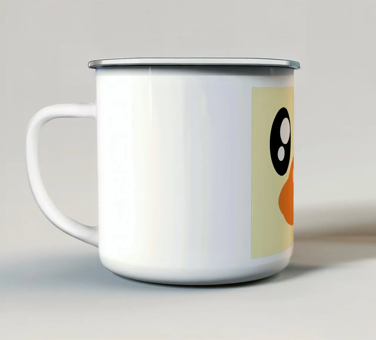 L'asilo nido affronta 05 tazza in smalto da Little Dean
