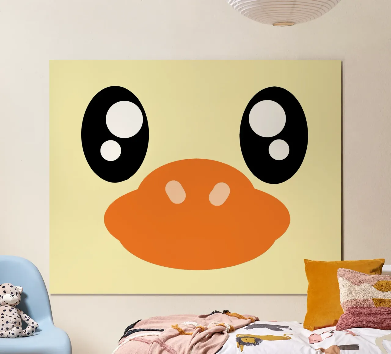 L'asilo nido affronta 05 poster con telaio in plastica da Little Dean