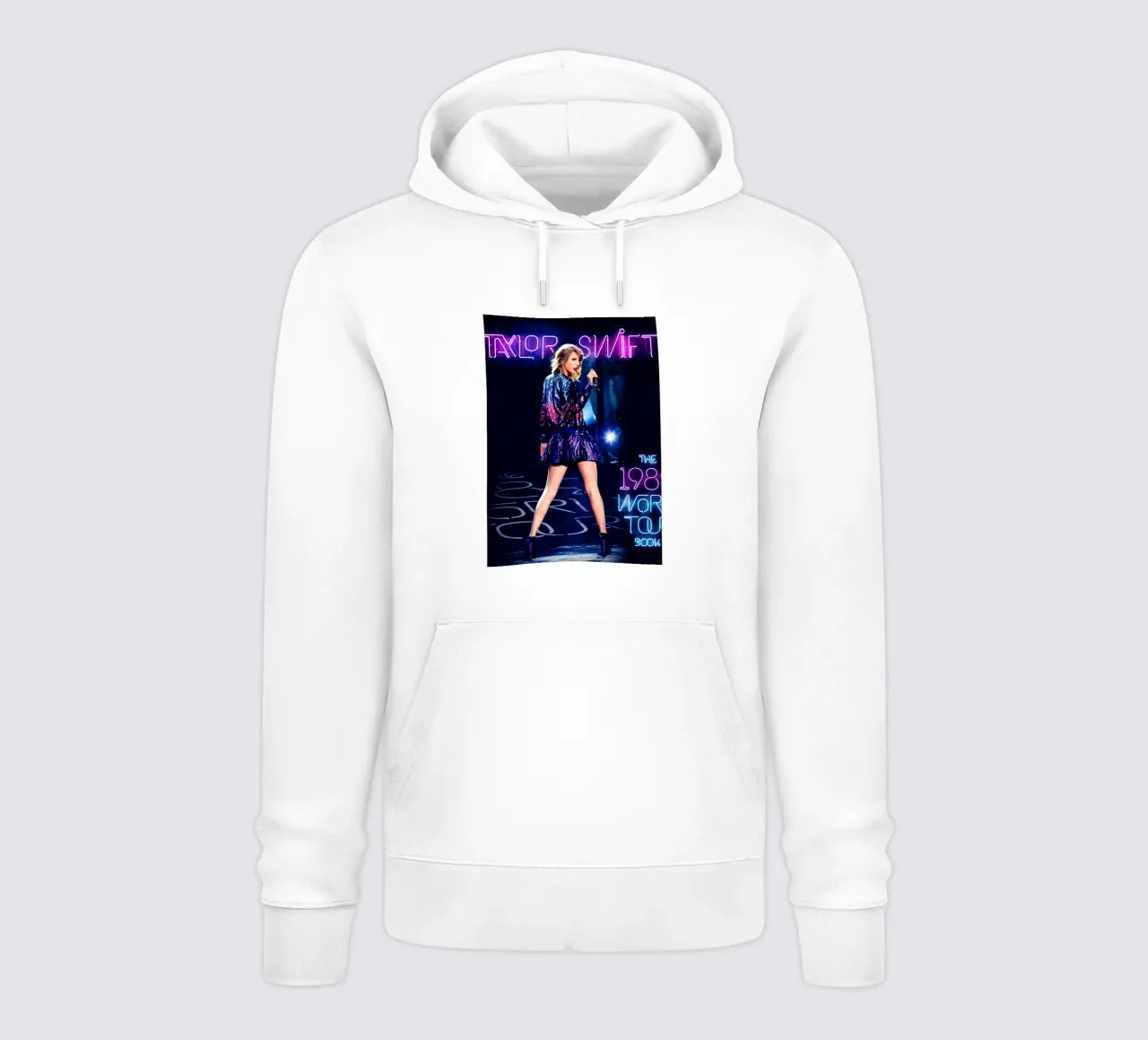 Taylor Swift al neon felpa con cappuccio da shiners