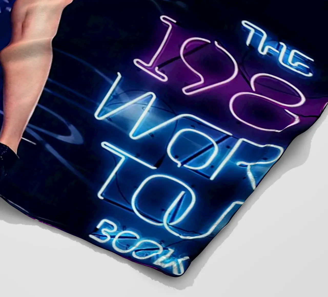 Taylor Swift al neon coperta in pile da shiners