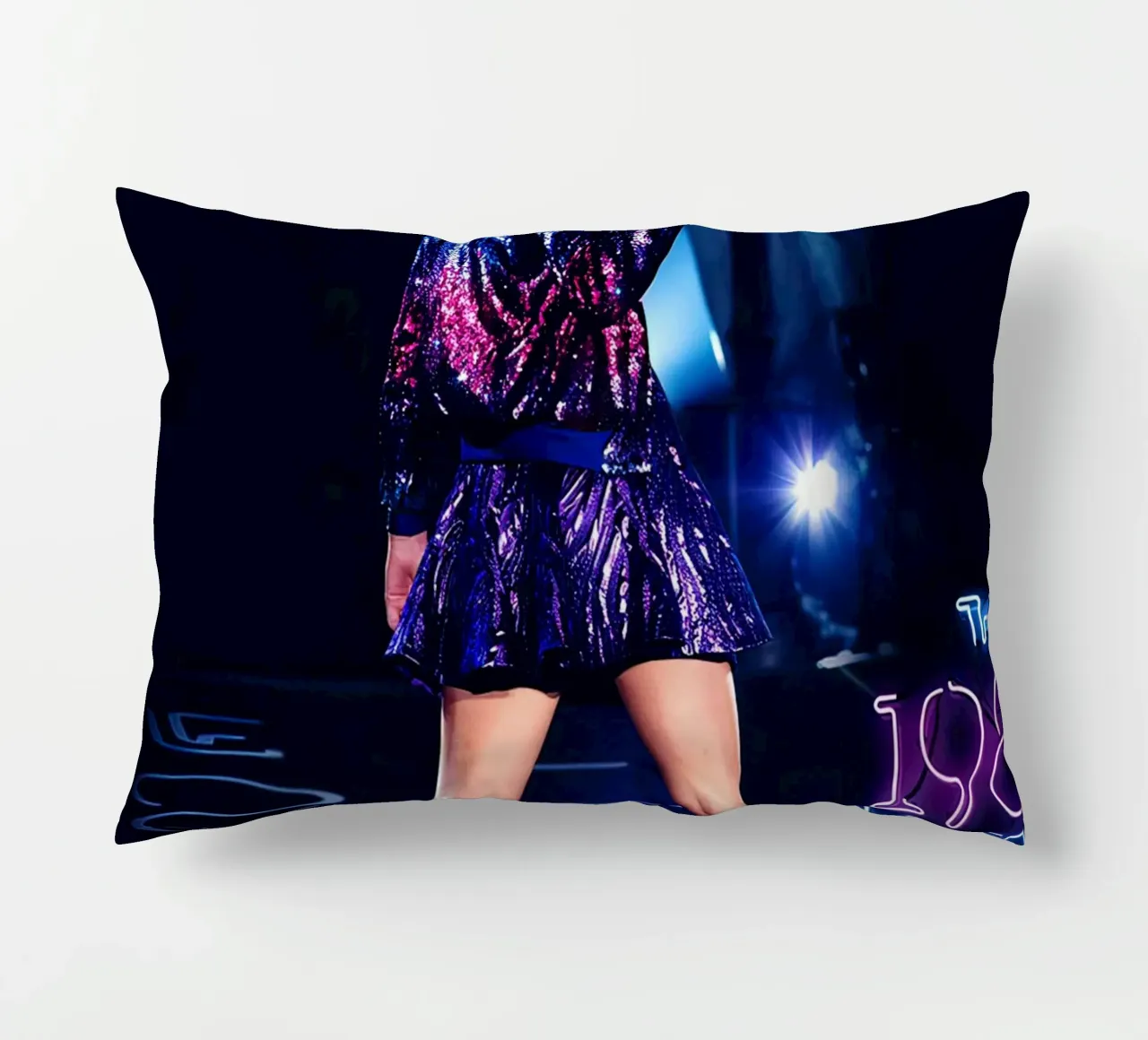 Taylor Swift al neon cuscino da shiners