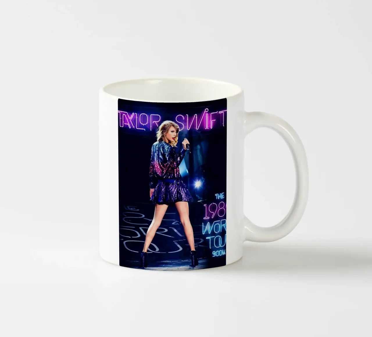 Taylor Swift al neon tazza in ceramica da shiners
