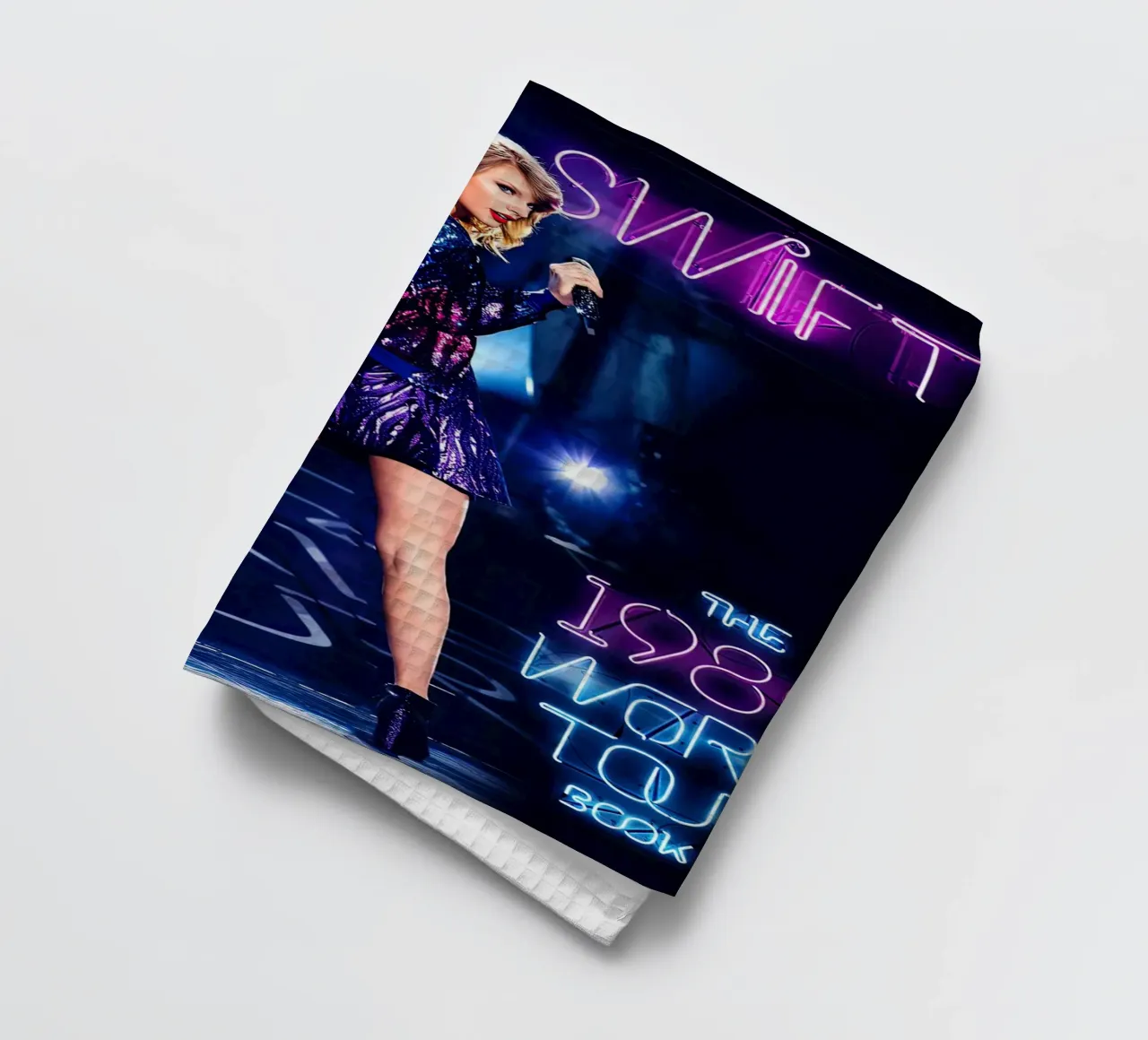 Taylor Swift al neon canovaccio da cucina da shiners