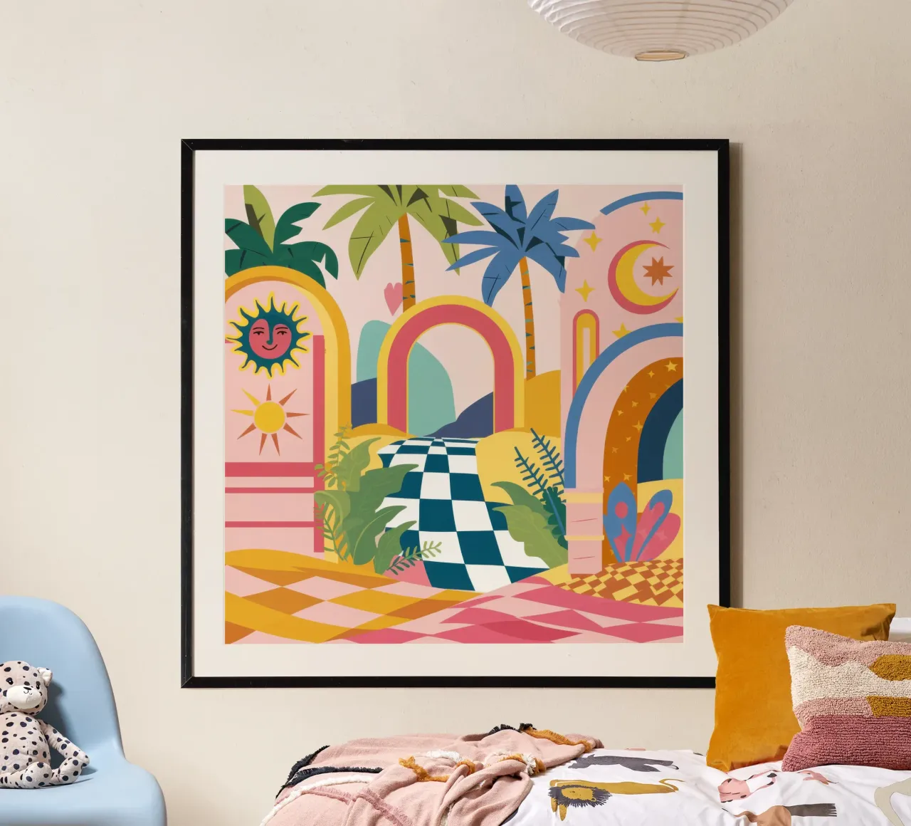Archi marocchini surreali poster da Enter Bloom
