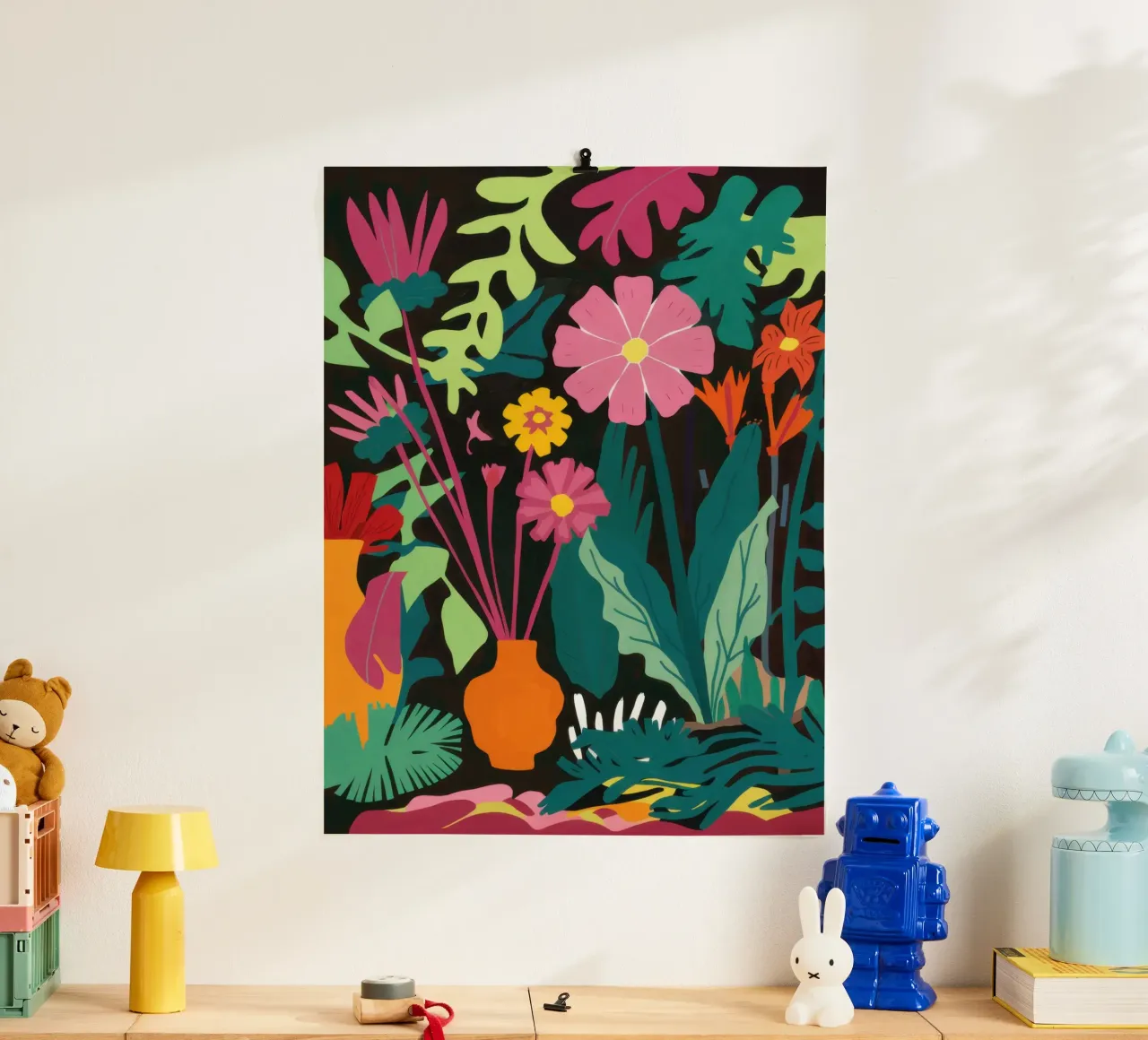 Giungla segreta in fiore poster da Orchid Patina