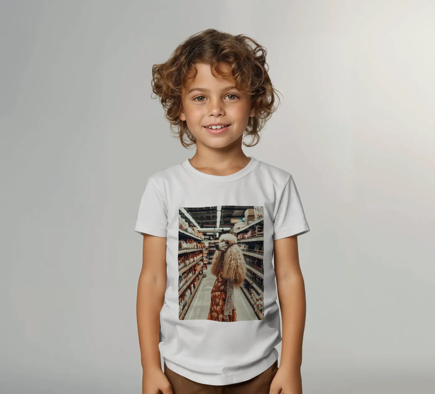 Ray t-shirt bambini da Affiches Chien Originales – Dogland