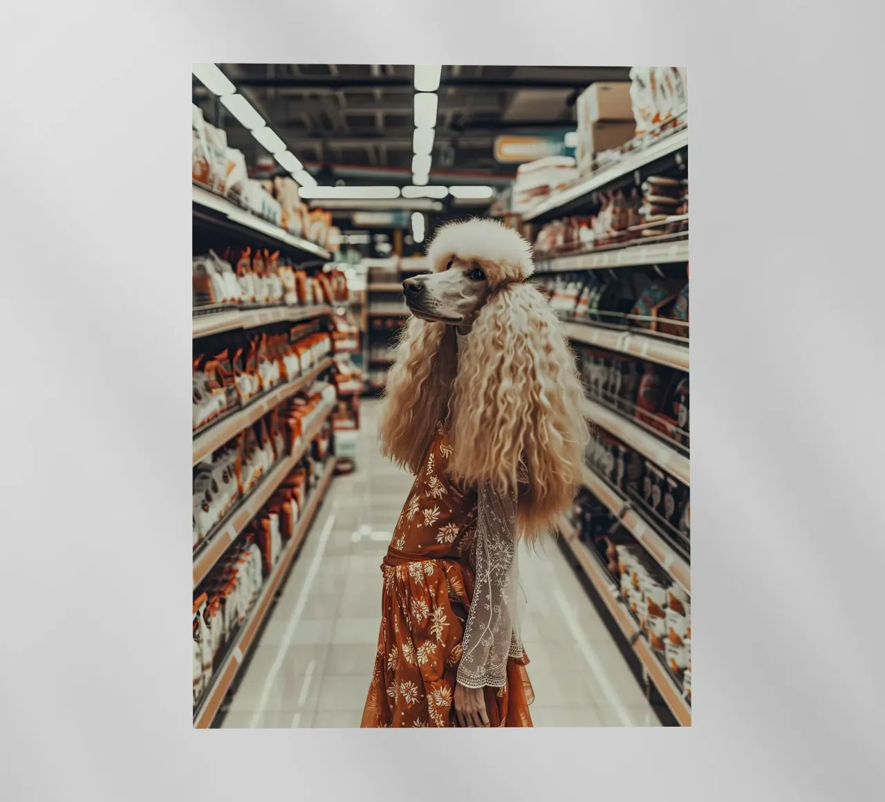 Ray pellicola backlit da Affiches Chien Originales – Dogland