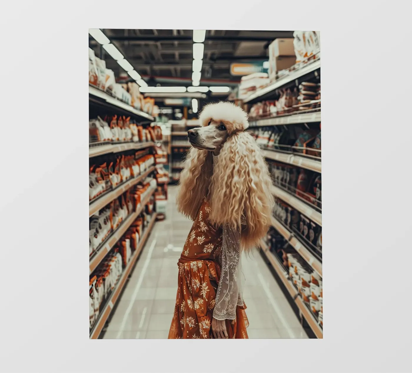 Ray fotobehang van Affiches Chien Originales – Dogland