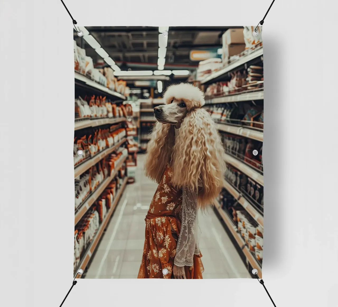 Ray telo in pvc da Affiches Chien Originales – Dogland