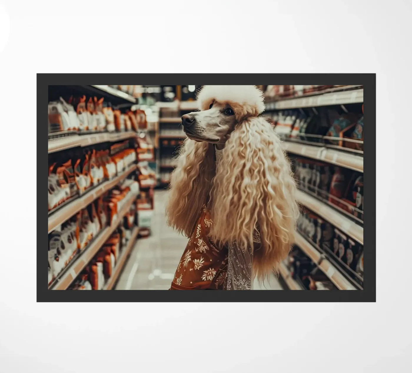 Ray doormat by Affiches Chien Originales – Dogland