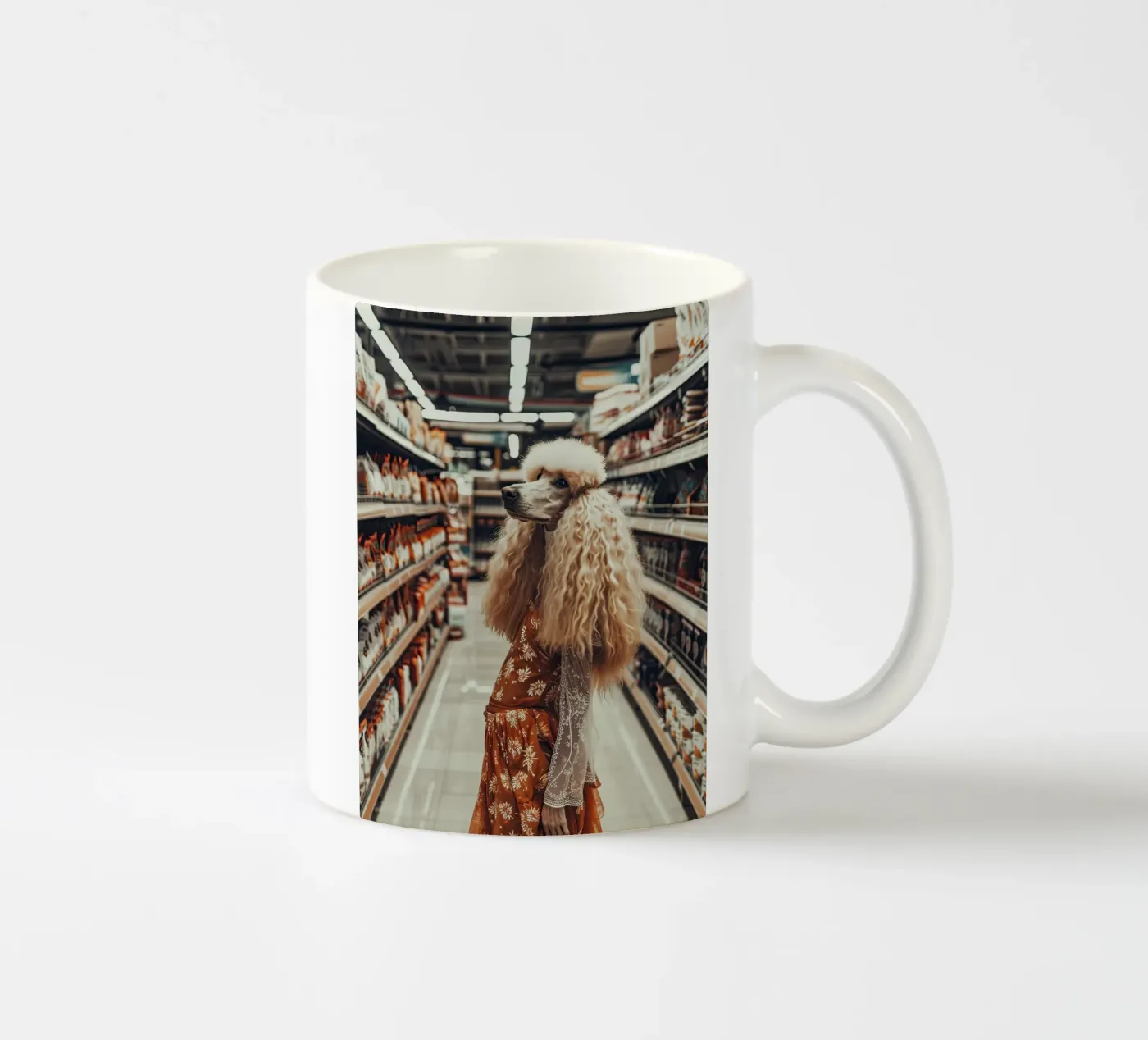 Ray ceramic mug by Affiches Chien Originales – Dogland