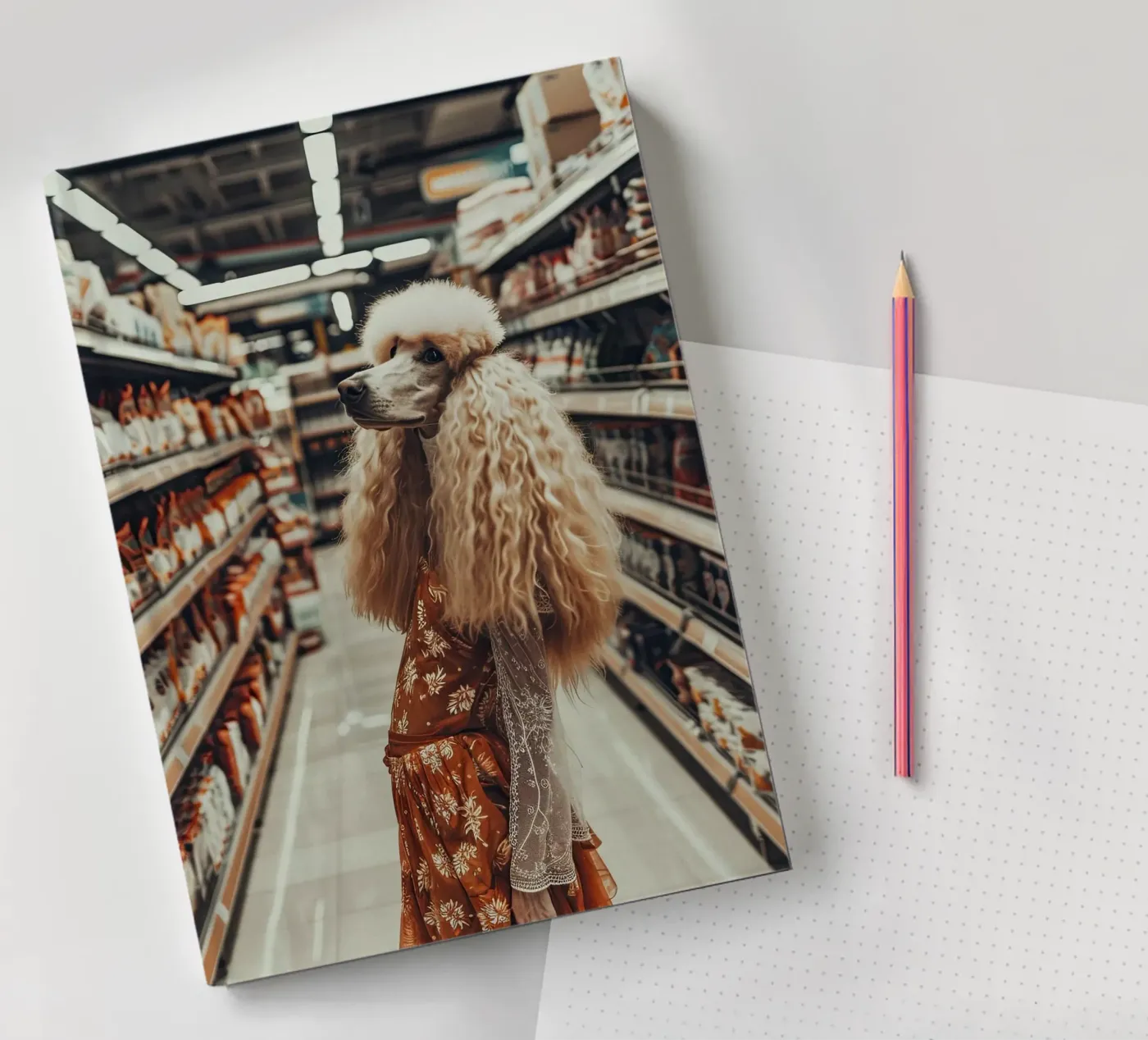 Ray notebook by Affiches Chien Originales – Dogland