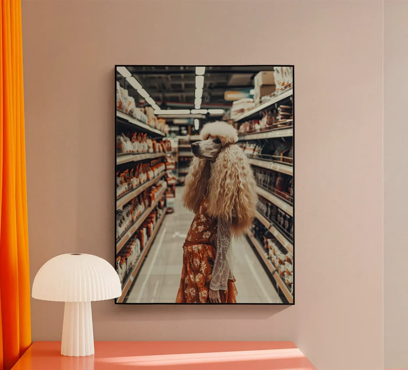 Ray acryl van Affiches Chien Originales – Dogland