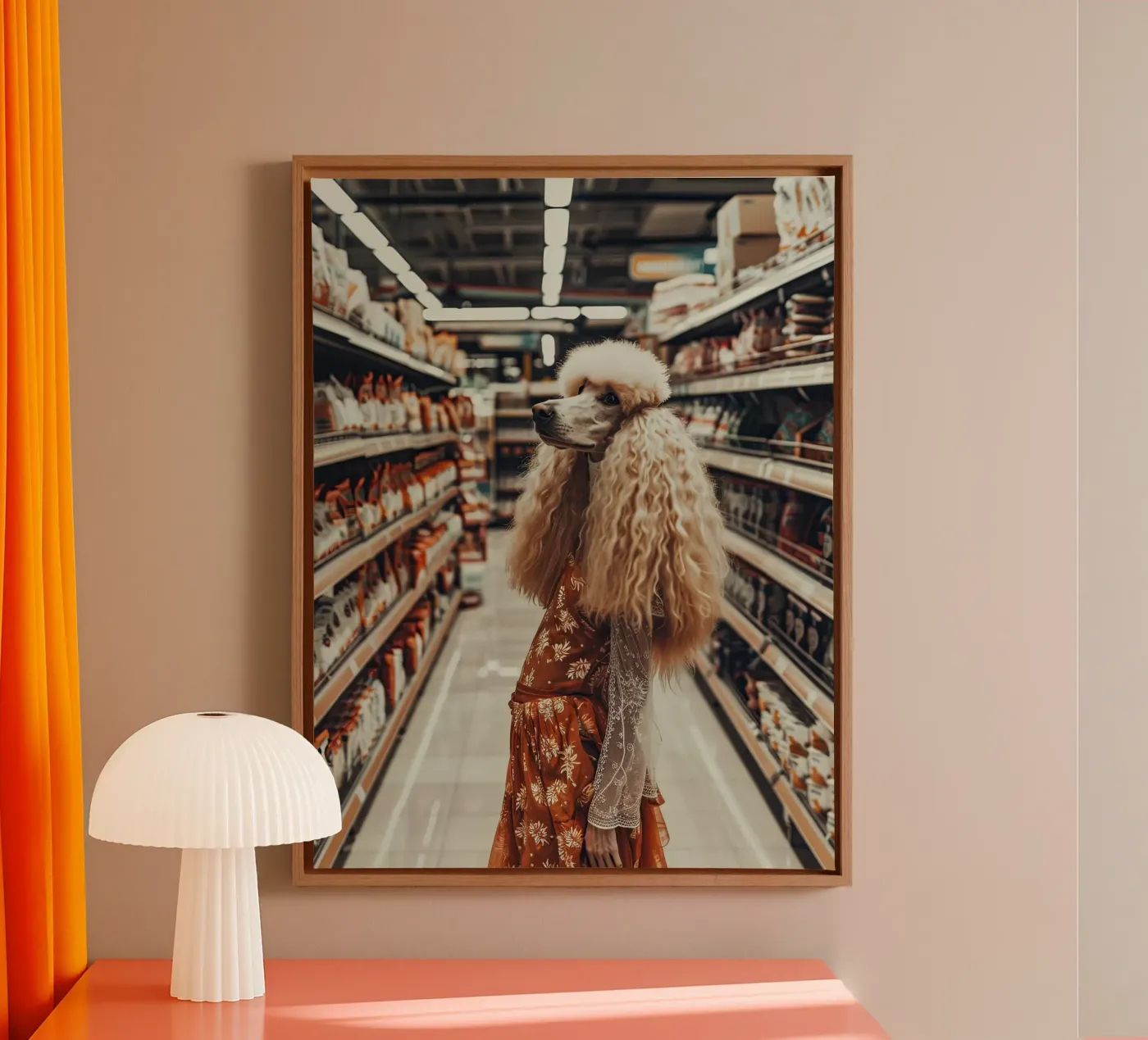 Ray canvas van Affiches Chien Originales – Dogland