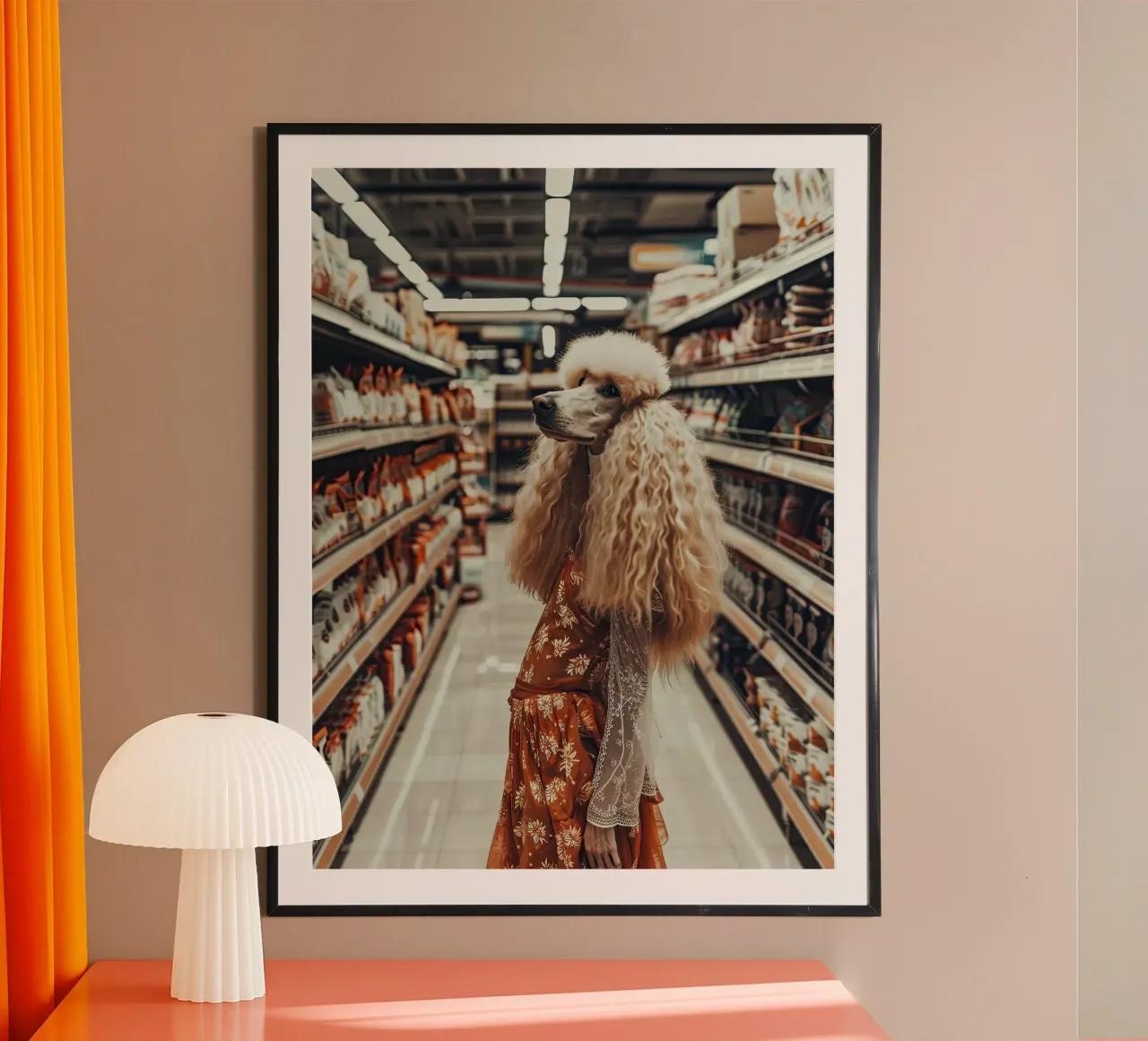 Ray carta hahnemühle da Affiches Chien Originales – Dogland