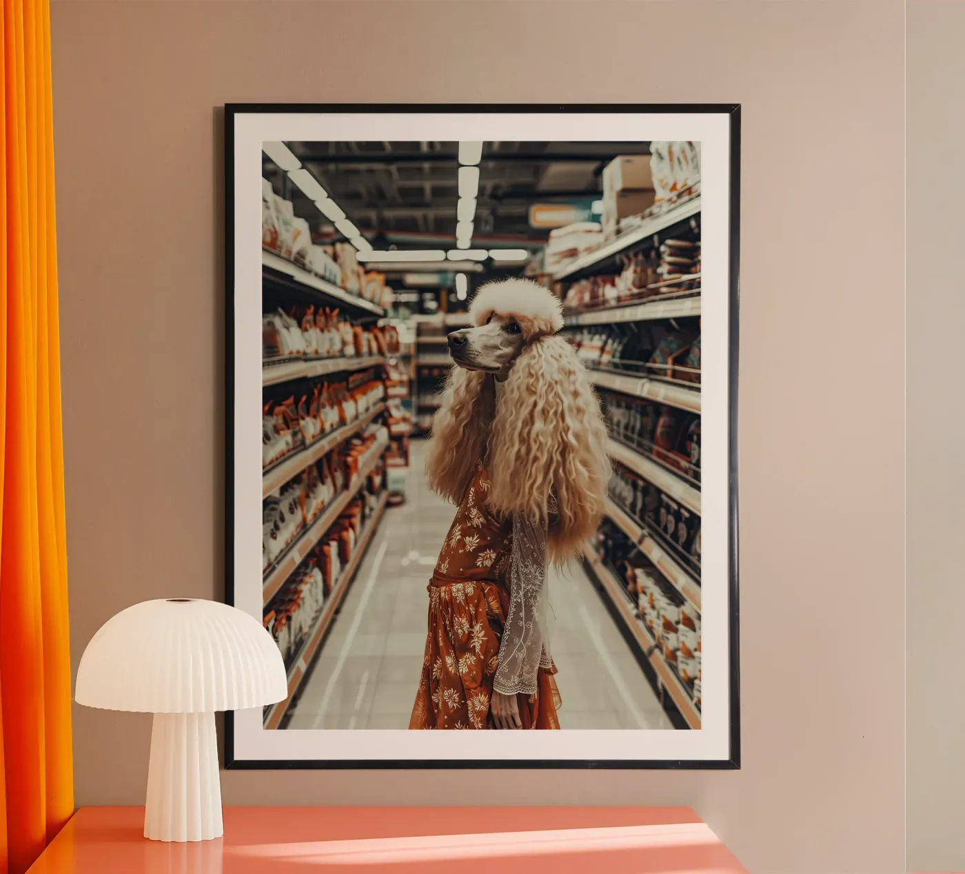 Ray Poster von Affiches Chien Originales – Dogland