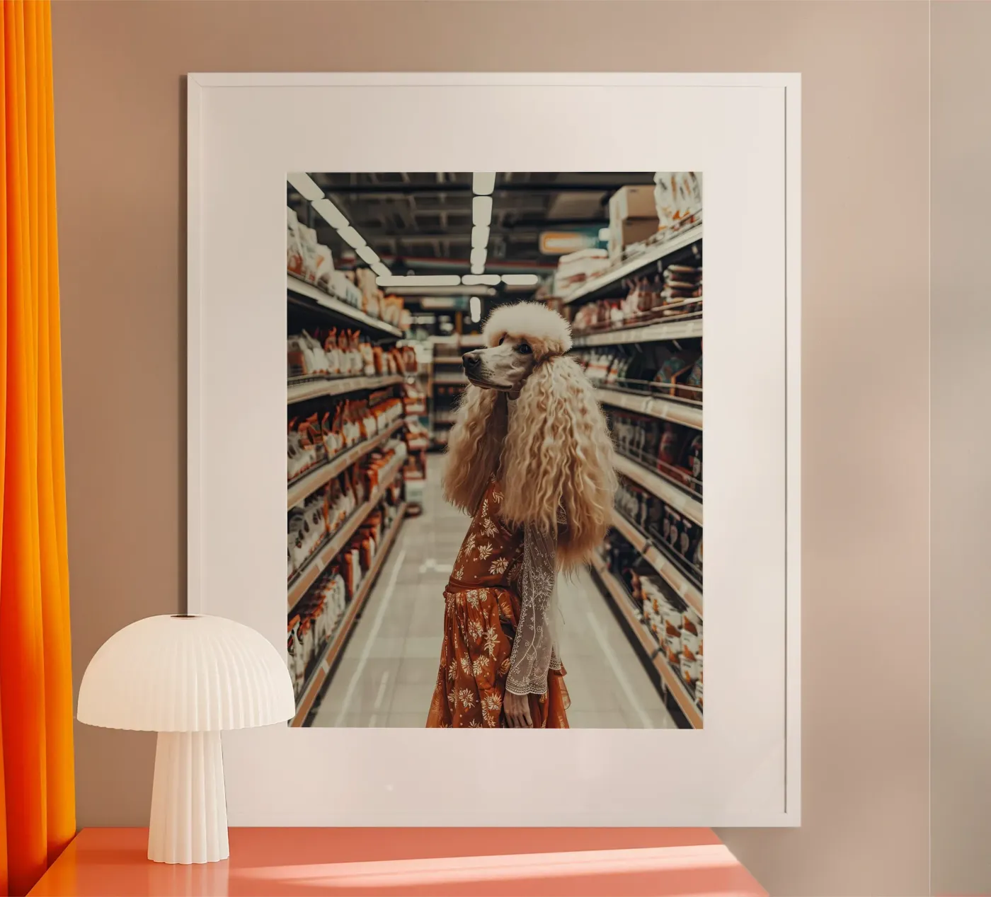 Ray Poster von Affiches Chien Originales – Dogland