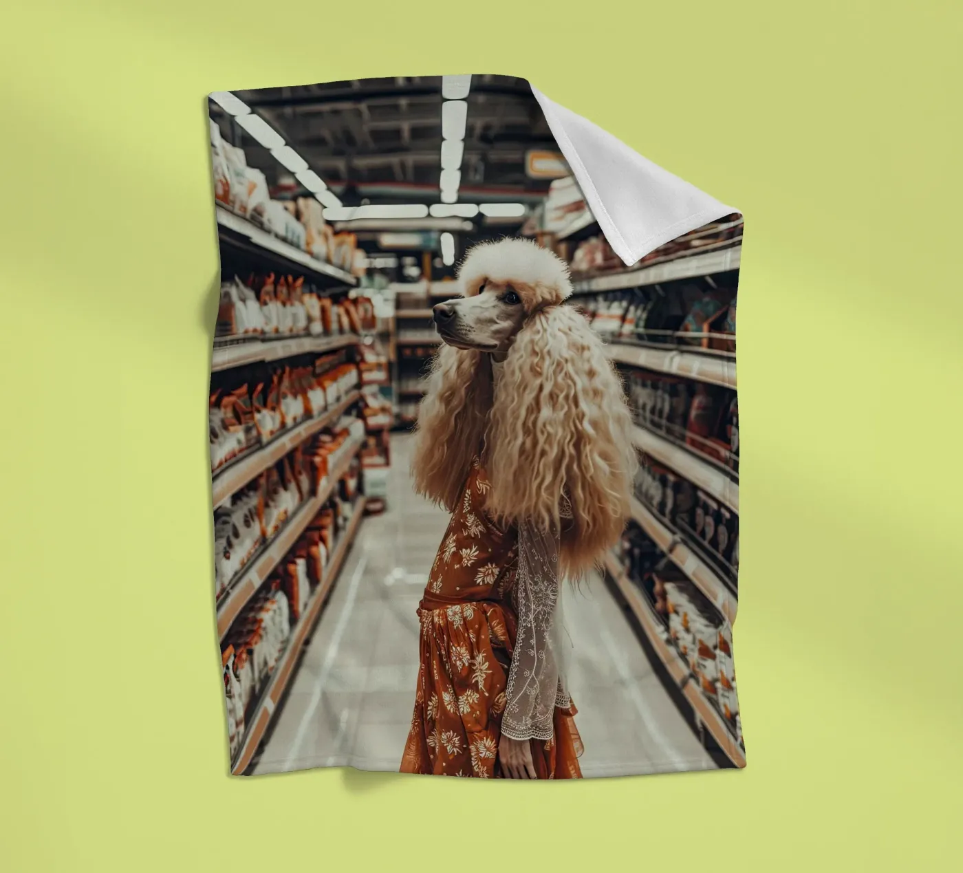 Ray fleecedeken van Affiches Chien Originales – Dogland