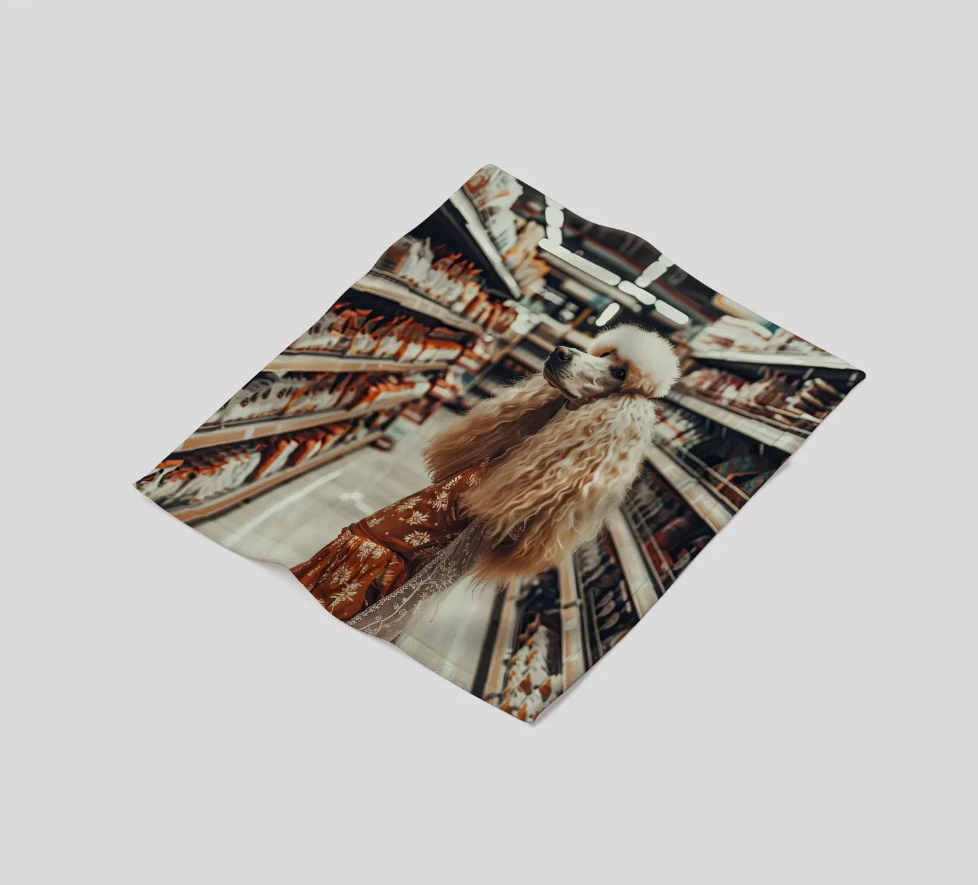 Ray Fleecedecke von Affiches Chien Originales – Dogland