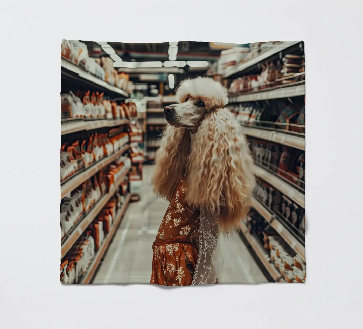Ray Fleecedecke von Affiches Chien Originales – Dogland
