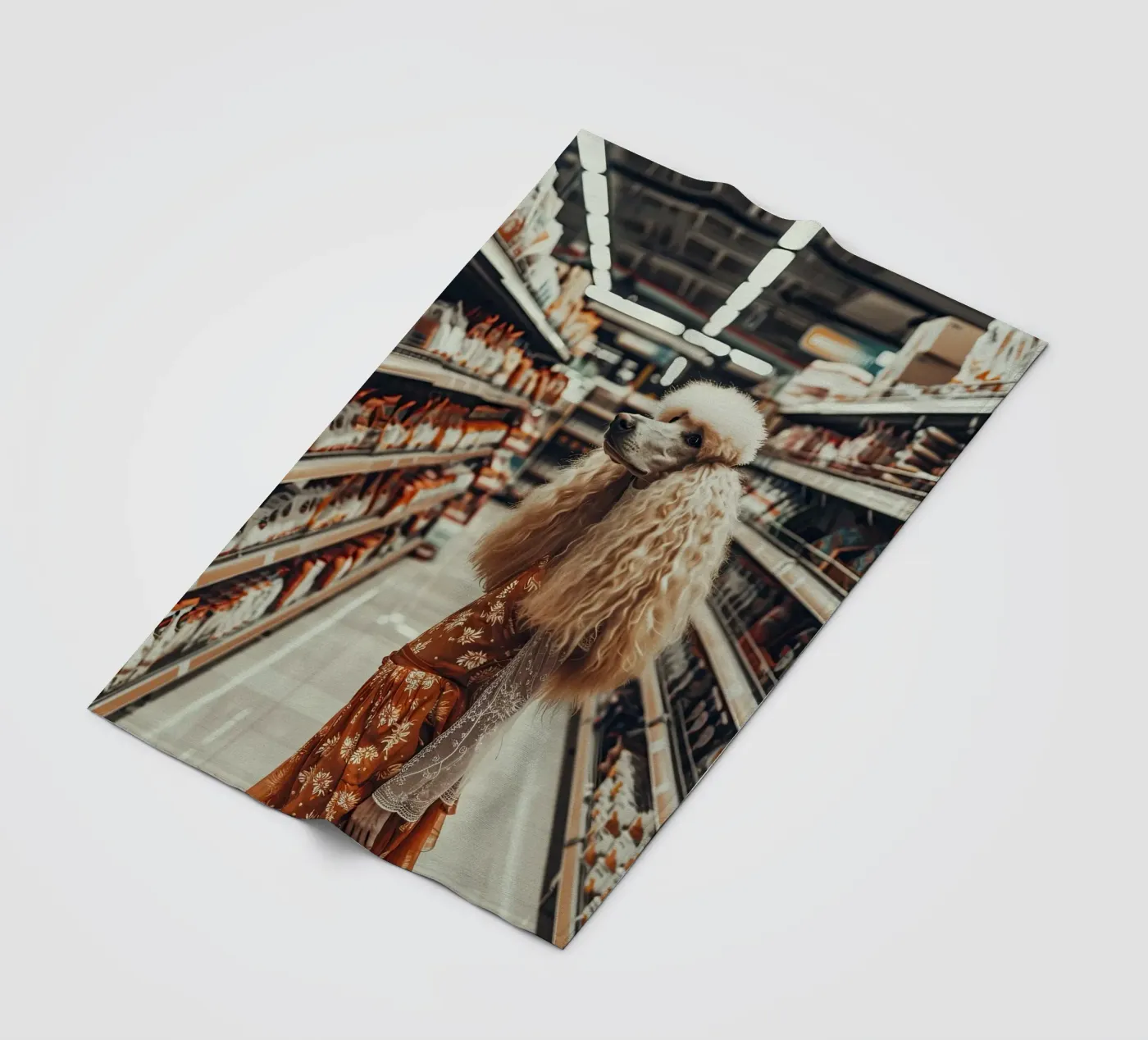Ray Fleecedecke von Affiches Chien Originales – Dogland