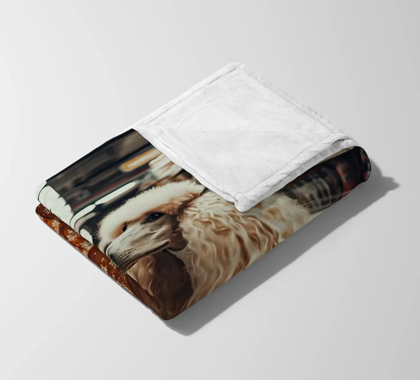 Ray Fleecedecke von Affiches Chien Originales – Dogland