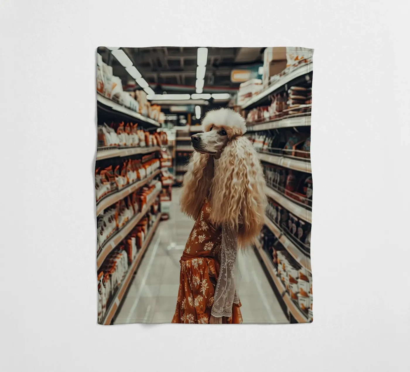 Ray fleecedeken van Affiches Chien Originales – Dogland