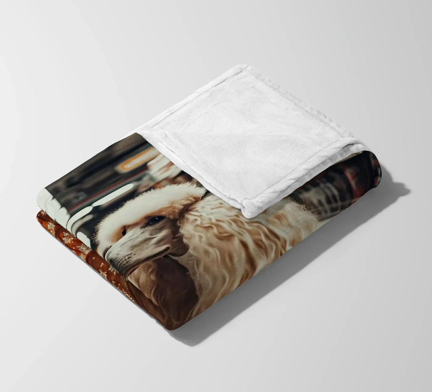 Ray Fleecedecke von Affiches Chien Originales – Dogland