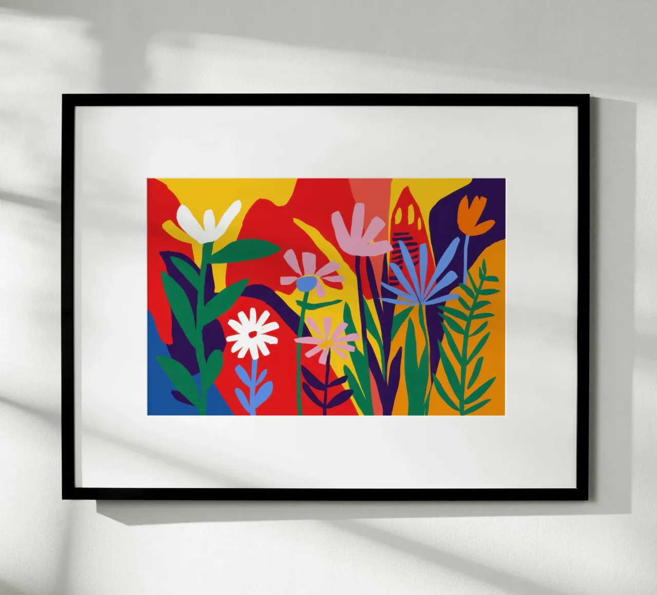 Un giardino di fiori selvatici stravagante poster da Enter Bloom