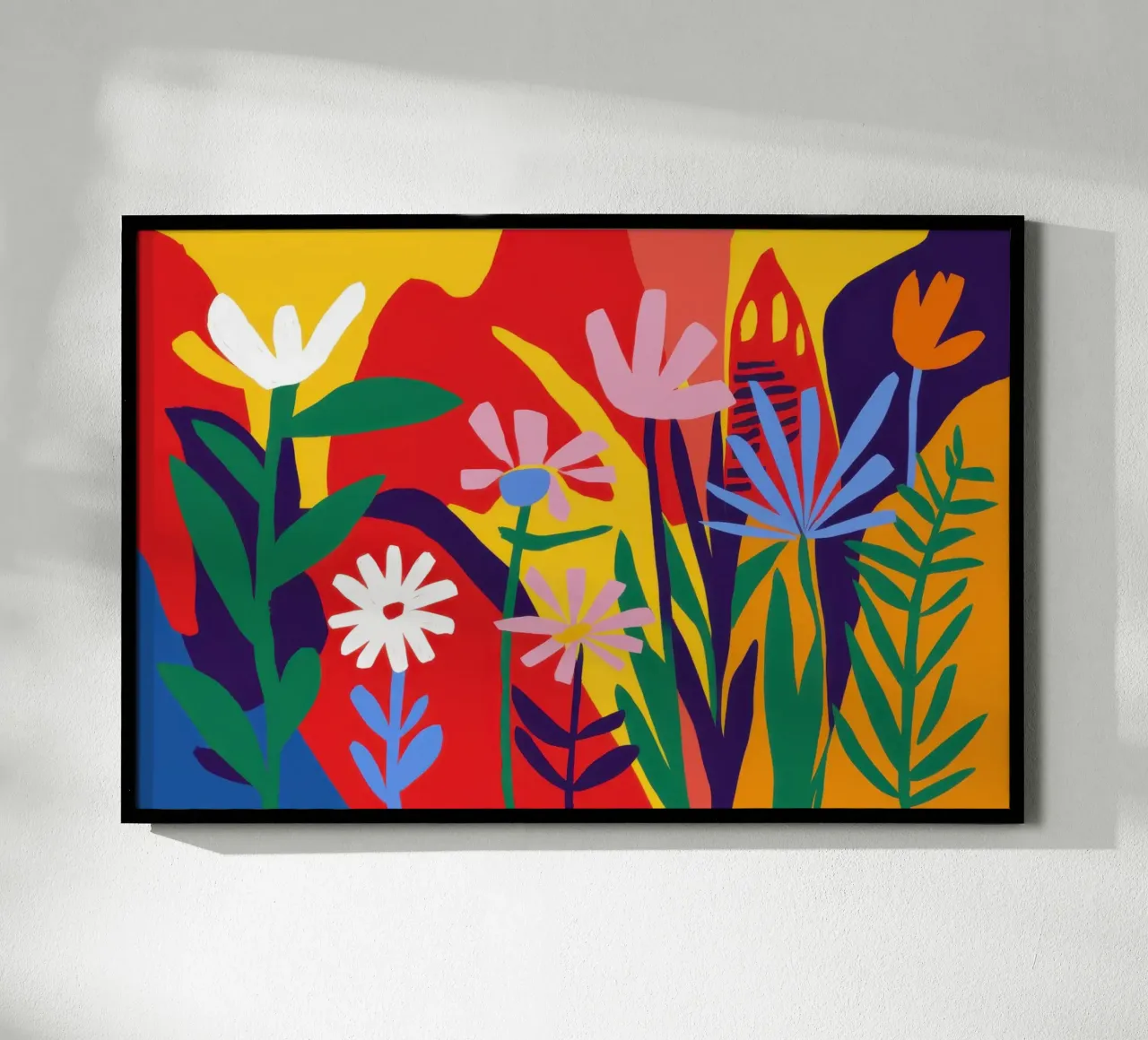 Un giardino di fiori selvatici stravagante poster da Enter Bloom